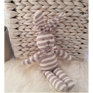 Bailey the Bunny Knitted Rattle